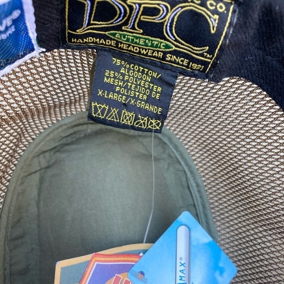 Men's NWT DPC Green Solarweave Mesh Hat XL String Safari UPF50 Beach Hiking Sun - Picture 11 of 12